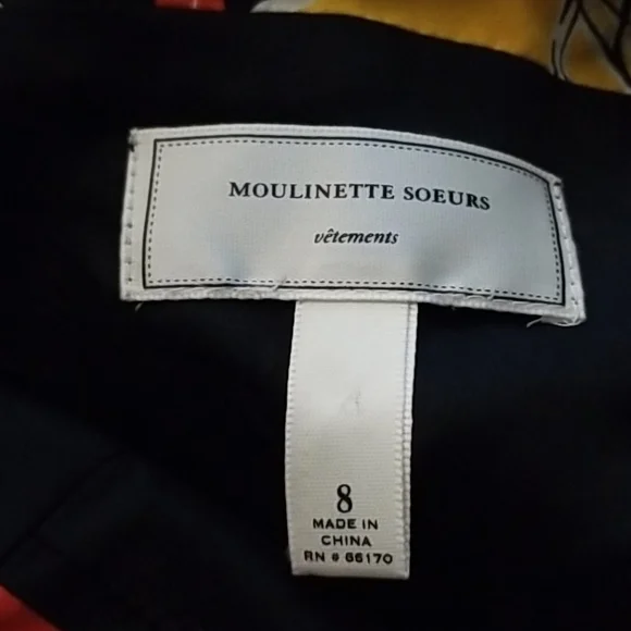 Moulinette Soeurs Mayflower Lily silk dress 8 - Picture 5 of 8